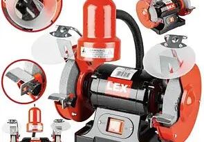Точилка LEX LXBG14 1400Вт 150мм + лампа
