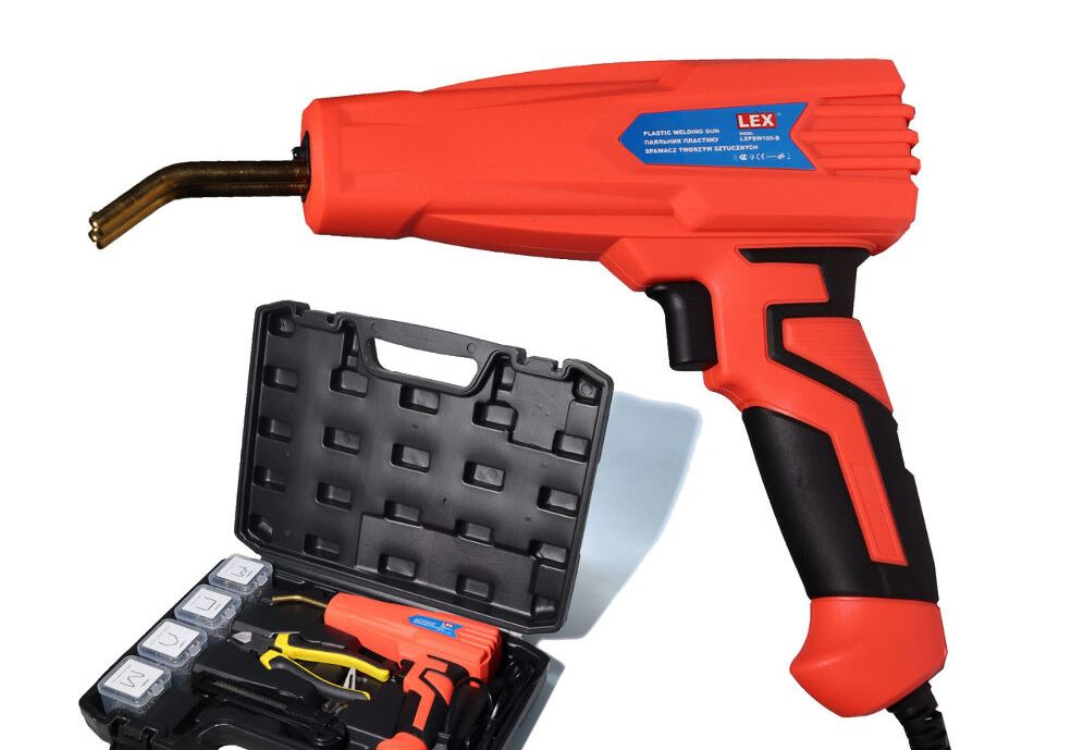Паяльник для ремонту пластикових деталей Відбійники Lex LXPBW100-B 100W
